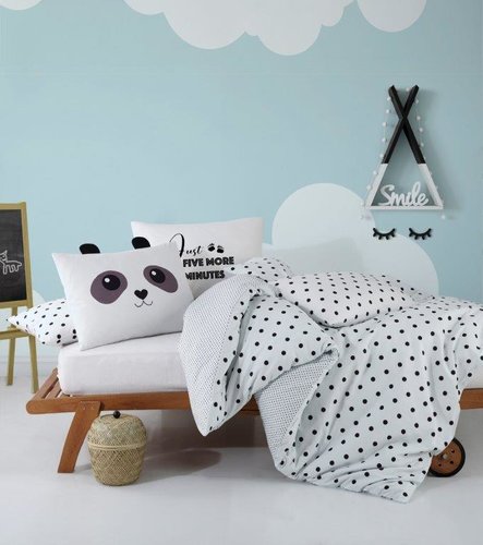 Детское постельное белье Ecosse BUDDY-TEDDY хлопковый ранфорс 1,5 спальный, фото, фотография