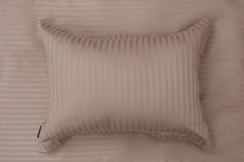 Постельное белье Sofi De Marko МОНЕ хлопковый сатин тёмно-бежевый 1,5 спальный, фото, фотография