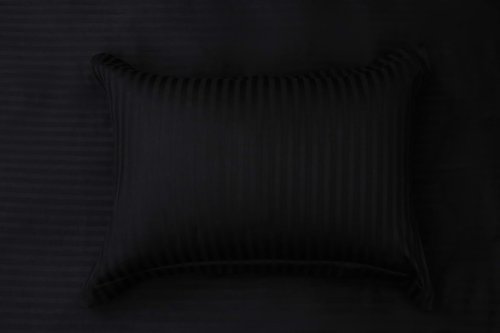 Постельное белье Sofi De Marko МОНЕ хлопковый сатин чёрный 1,5 спальный, фото, фотография