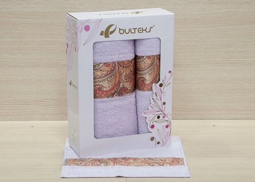 Набор полотенец Bulteks plt053-28 30 х 50 см 1 шт.
50 х 90 см 1 шт.
70 х 140 см 1 шт., фото, фотография