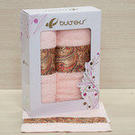 Набор полотенец Bulteks plt053-29 30 х 50 см 1 шт.
50 х 90 см 1 шт.
70 х 140 см 1 шт., фото, фотография