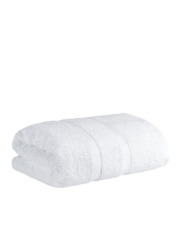 Полотенце для ванной Karna CLARIY хлопковая махра белый 50х90, фото, фотография