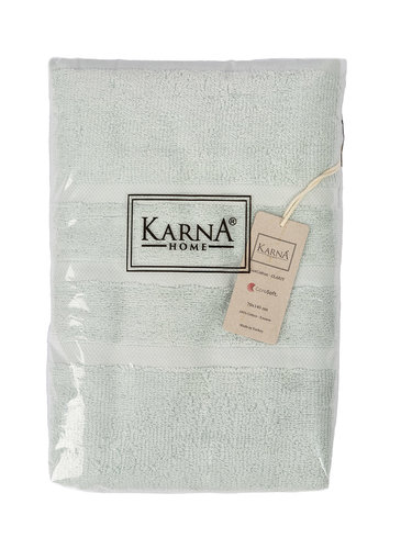 Полотенце для ванной Karna CLARIY хлопковая махра ментоловый 50х90, фото, фотография
