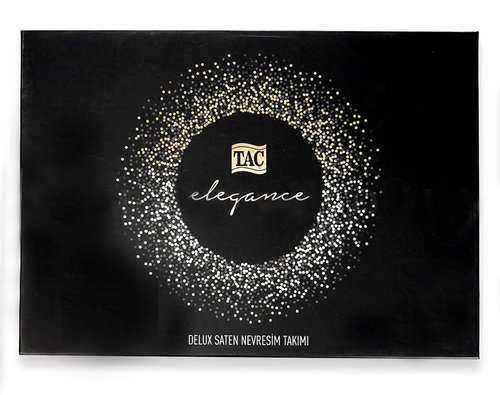 Постельное белье TAC ELEGANCE DORNEY хлопковый сатин делюкс тёмно-коричневый+серый евро, фото, фотография