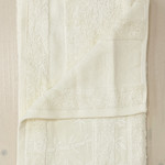 Набор полотенец для ванной 3 пр. Pupilla ELIT бамбуковая махра кремовый, фото, фотография