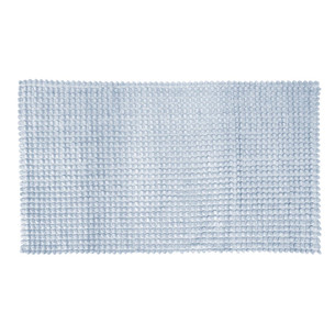 Набор ковриков для ванной Tivolyo home BUBBLES голубой 50х60, 60х100