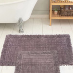 Набор ковриков для ванной Karven K.M.EKOSE хлопковая махра лиловый, фото, фотография