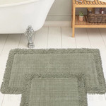 Набор ковриков для ванной Karven K.M.EKOSE хлопковая махра светло-бежевый, фото, фотография