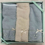 Подарочный набор полотенец-салфеток 30х50(3) Efor ГИПЮР хлопковая махра V2, фото, фотография