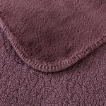 Плед-покрывало Sofi De Marko АУРЕЛИЯ искусственный мех пурпурный 160х220, фото, фотография