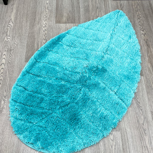 Коврик для ванной прямоугольный Chilai Home JUNGLE LEAF акрил mint 60х100