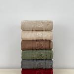 Набор полотенец для ванной 6 шт. Miasoft SANS бамбуковая махра 50х90, фото, фотография