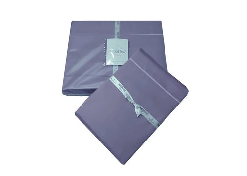 Набор наволочек 2 шт. Maison Dor EMBRIODERY хлопковый сатин фиолетовый 50х70, фото, фотография