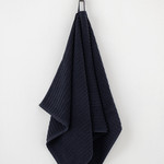 Полотенце для ванной Karna HARVEY хлопковая махра синий 70х140, фото, фотография