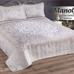 Покрывало Efor MONALYA жаккард полиэстер капучино 240х260, фото, фотография